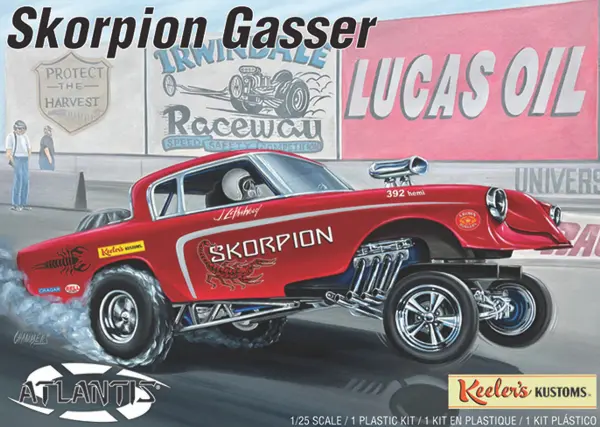 Atlantis Models Keelers Kustoms Studebaker Funny Car — image 2 of 7