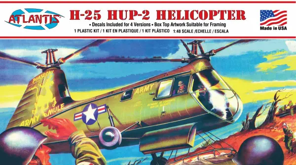 Atlantis Models 1:48 H-25 HUP-2 Helicopter &mdash; image 5 of 5