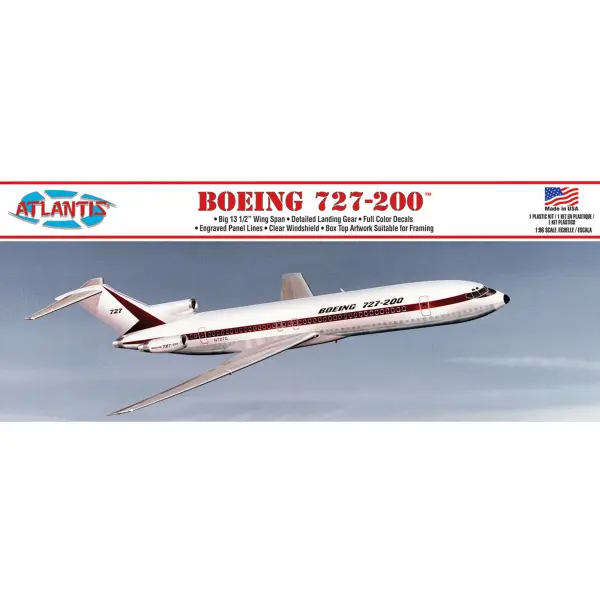 Atlantis Models 1:96 Boeing 727 Boeing Prototype Markings — image 1 of 2