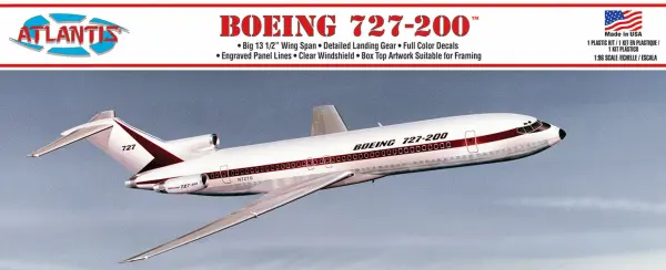 Atlantis Models 1:96 Boeing 727 Boeing Prototype Markings &mdash; image 2 of 2