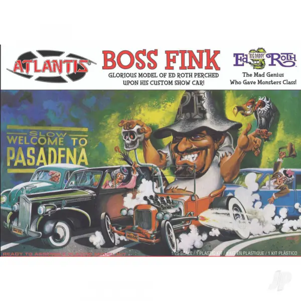 Atlantis Models Ed Big Daddy Roth Boss Fink 1/25 &mdash; image 2 of 3