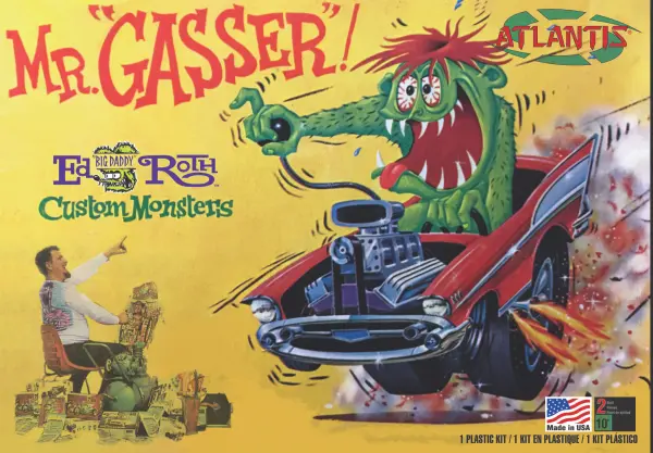 Atlantis Models 1:25 Ed Roth Mr. Gasser — image 4 of 4