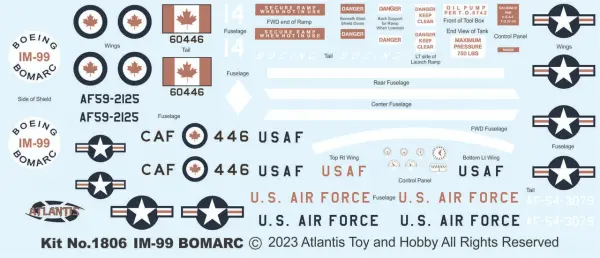 Atlantis Models Boeing Bomarc Missile — image 3 of 3