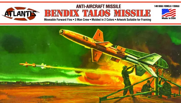 Atlantis Models US NAVY Bendix Talos Anti-Aircraft Missile &mdash; image 2 of 2