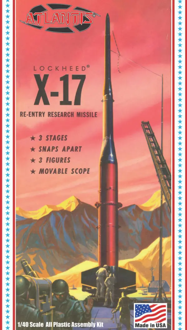 Atlantis Models Lockheed USAF X-17 Research Rocket — image 2 of 2