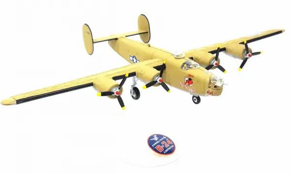 Atlantis Models 1:92 B-24J Bomber Buffalo Bill with Swivel Stand — image 5 of 6