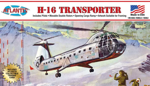 Atlantis Models H-16 Piasecki Helicopter — image 2 of 5