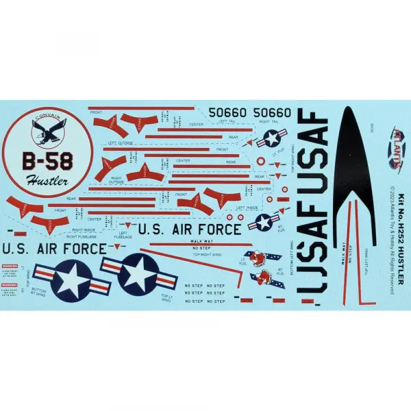 Atlantis Models B-58 Hustler 19:3 Atlantis — image 5 of 6