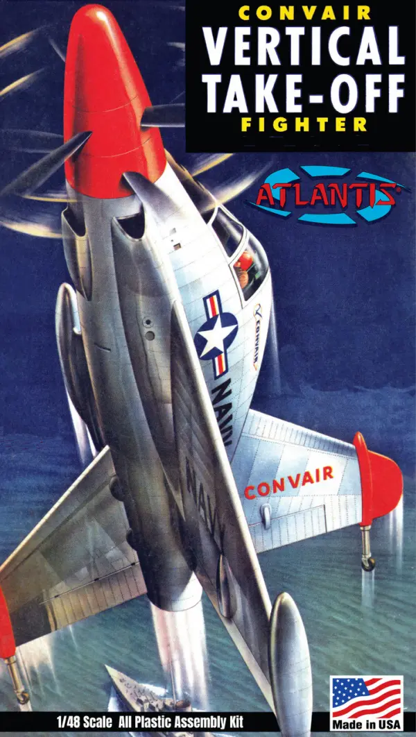 Atlantis Models Convair US Navy Pogo Vertical Takeoff Aircraft — image 3 of 3