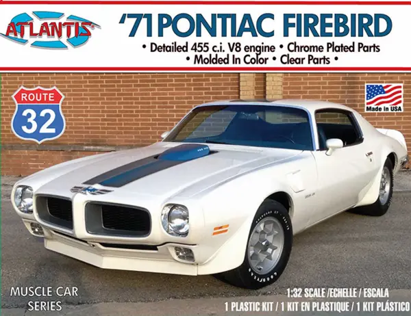 Atlantis Models 1:32 1971 Pontiac Firebird Route 32 — image 2 of 4