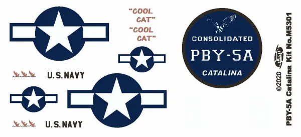 Atlantis Models 1:104 PBY-5A Catalina US NAVY Seaplane &mdash; image 6 of 6