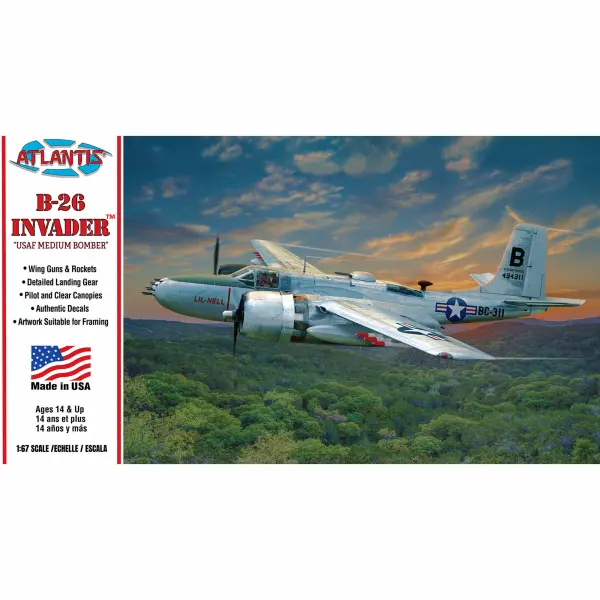 Atlantis Models B-26 Invader Bomber — image 1 of 2