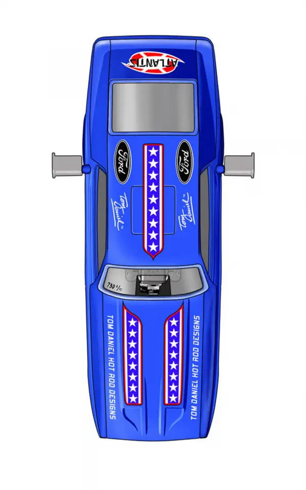 Atlantis Models 1:32 Snap Tom Daniel Fake Out Funny Car — image 5 of 5