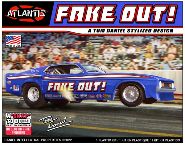 Atlantis Models 1:32 Snap Tom Daniel Fake Out Funny Car — image 2 of 5