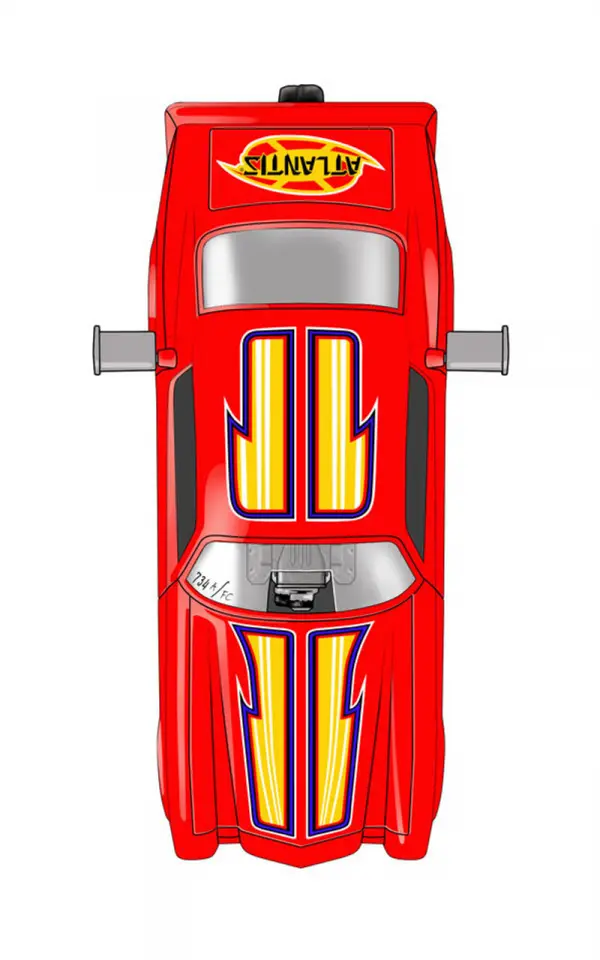 Atlantis Models 1:32 Snap Tom Daniel Whiplash Camaro Funny Car — image 5 of 5