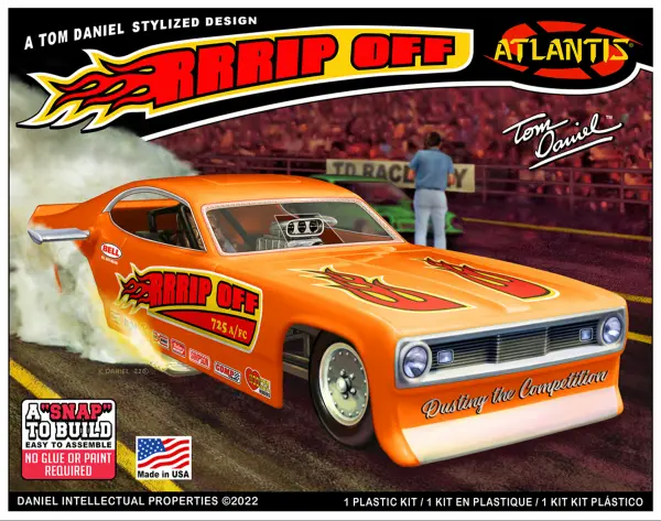 Atlantis Models 1:32 Snap Tom Daniel RRRRip Off Funny Car — image 2 of 5