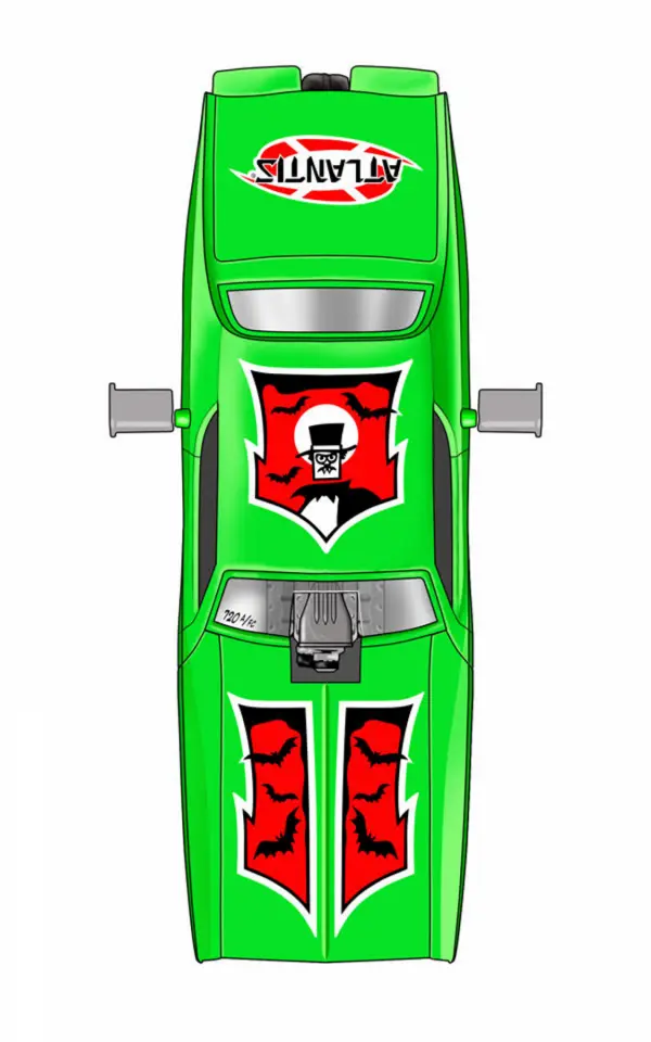 Atlantis Models 1:32 Snap Tom Daniel Fiend Funny Car — image 3 of 5