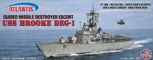 Atlantis Models USS Brooke DDG-1 — image 3 of 3