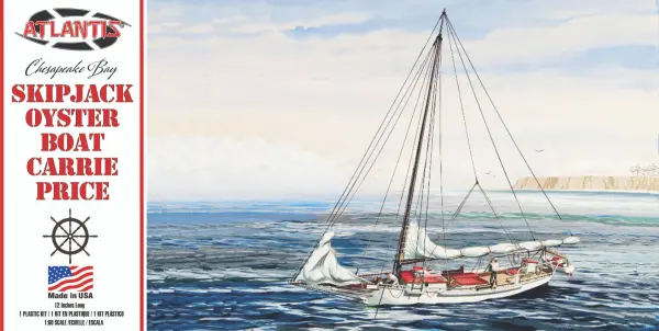 Atlantis Models 1:502 Chesapeake Bay Skipjack Oyster Boat — image 6 of 6