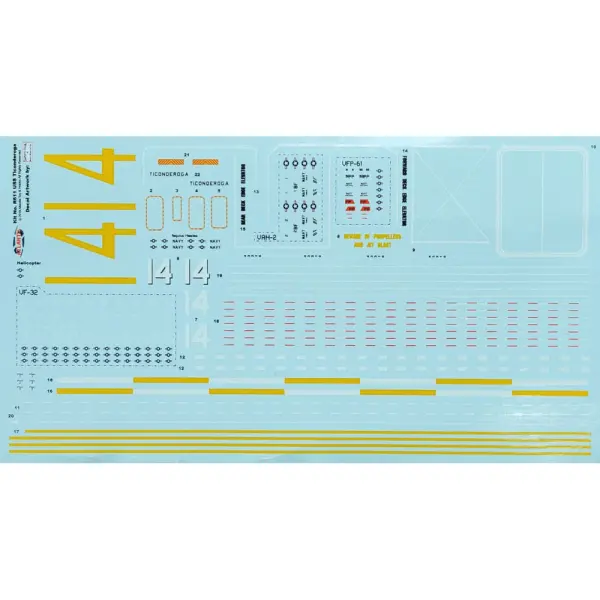 Atlantis Models 1:500 USS Ticonderoga Carrier CV14 Angled Deck Carrier — image 6 of 6