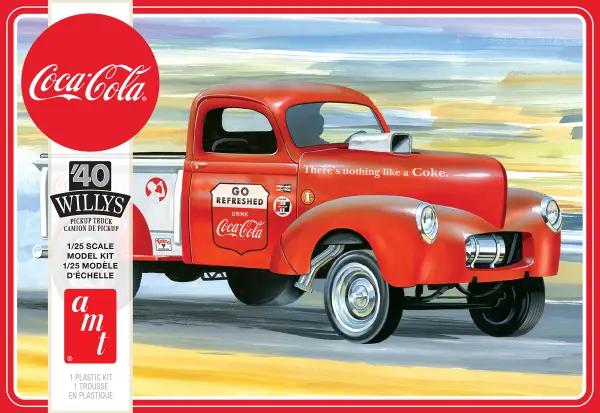 AMT 1940 Willys Pickup Gasser (Coca-Cola) 2T — image 2 of 2