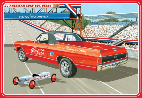 AMT 1968 Chevy El Camino SS (Coca-Cola) &mdash; image 2 of 2