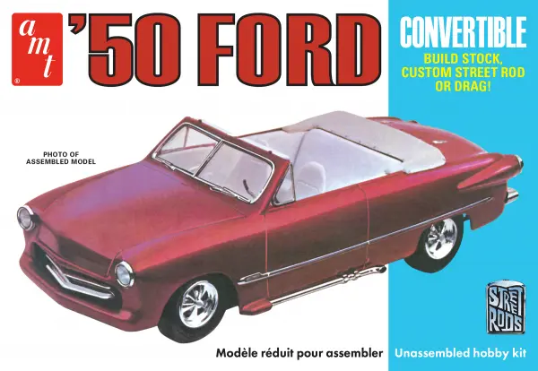 AMT 1:25 1950 Ford Convertible Street Rods Edition — image 2 of 2