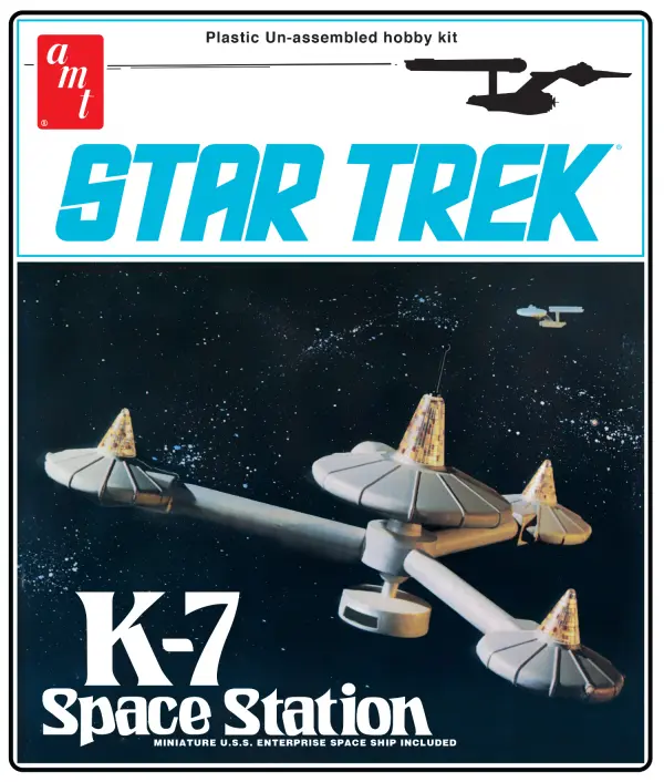AMT Star Trek K-7 Space Station kit — image 2 of 2