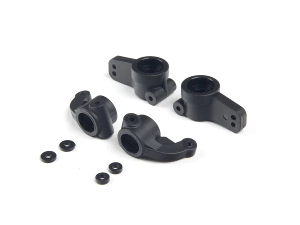 ARAC9380 Arrma Steering Block/Rear Hub Carrier Set