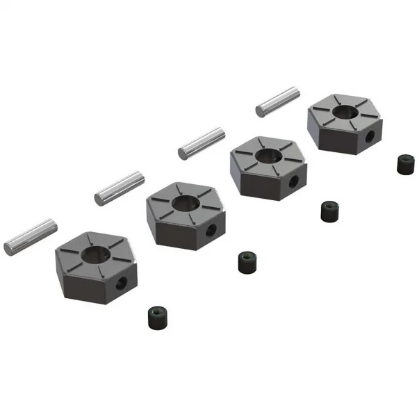 ARAC9473 Wheel Hex Metal 12mm (4)