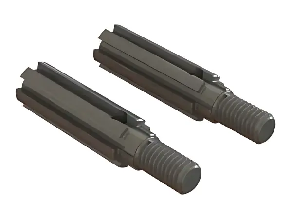 ARAC9446 Wheel Axle 8x35mm (2) — image 1 of 2