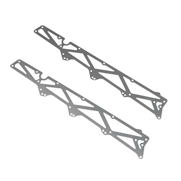 ARAC3501 Arrma Aluminium Tvp Chassis Plate - Lwb (Silver) (2Pc)