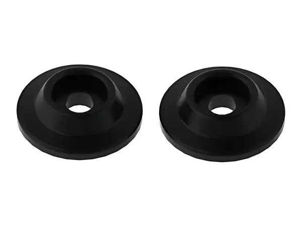 ARAC9691 Arrma CNC Aluminium Wing Buttons (Black) (2Pcs) — image 1 of 2