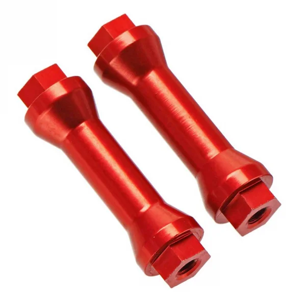ARAC9694 Arrma CNC Aluminium Wing Posts (Red) (2Pcs)