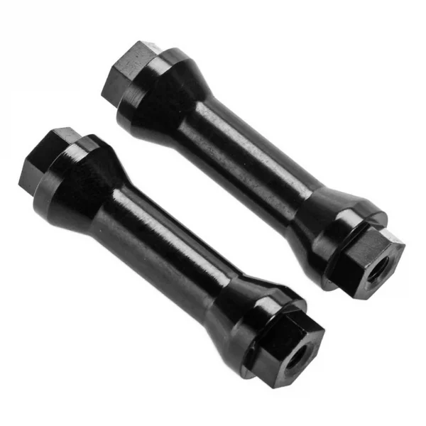 ARAC9695 Arrma CNC Aluminium Wing Posts (Black) (2Pcs)