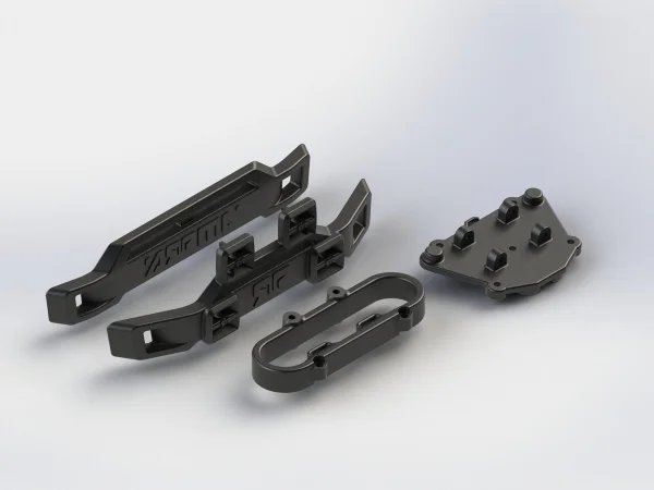 ARAC3467 Arrma Front And Rear Bumper Set