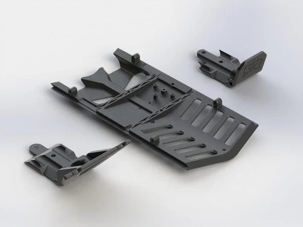 ARAC9255 Arrma Skidplate Front/Rear/Centre Set ** CLEARANCE **