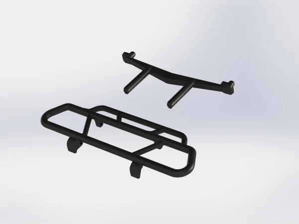 ARAC3492 Arrma SC Rear Bumper And Body Mount Set