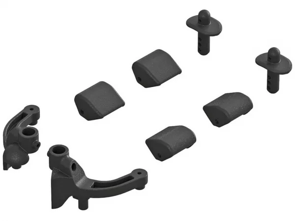 ARAC3496 Body Mount Set Front TYPHON 4x4