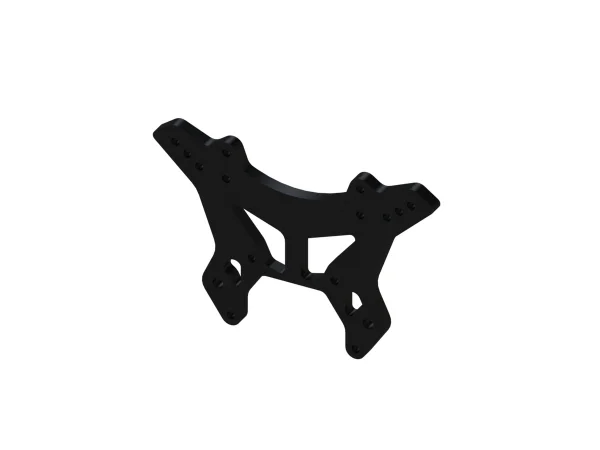 ARAC9027 Arrma Aluminium Front Shock Tower L (Black) (1Pc)