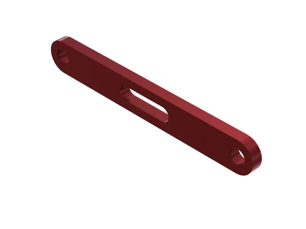 ARAC9075 Arrma Aluminium Rr Suspension Mount (Red) (1Pc)
