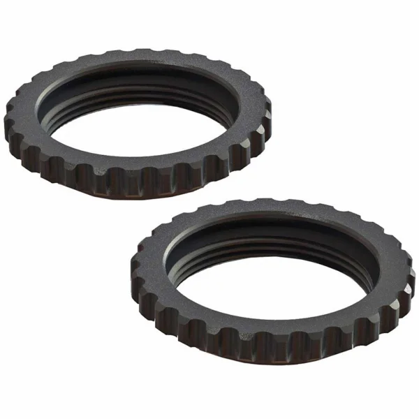ARAC8964 Arrma Aluminium Shock Collar (Black) (2Pcs)