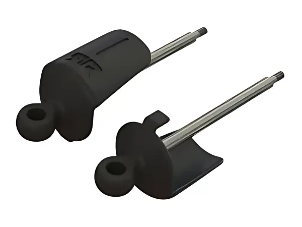 ARAC9090 Shock Shaft Eyelet/Spring Perch Set RR(2) — image 1 of 2