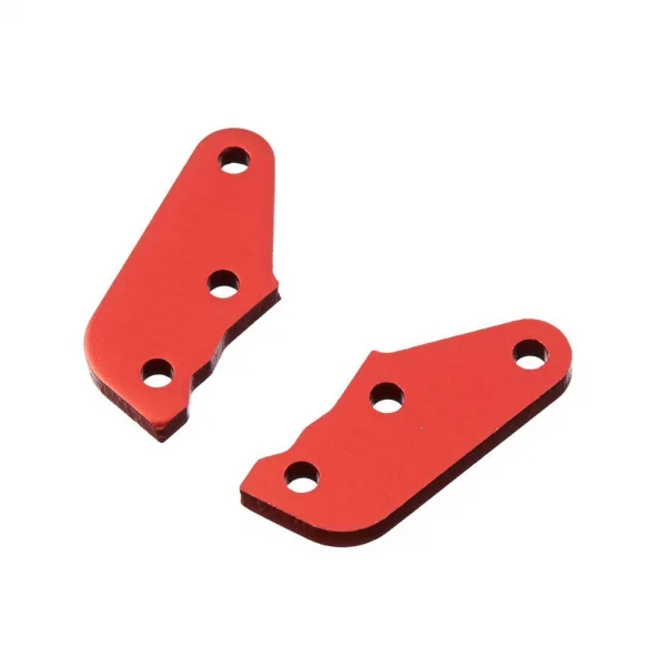 ARAC9371 Arrma Aluminium Steering Plate B (Red) (2Pcs)