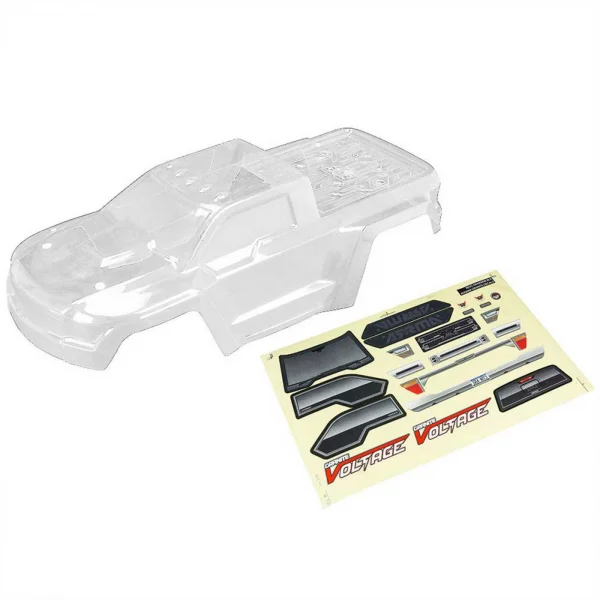 ARAC3328 Arrma Granite Voltage Clear Bodyshell (Inc. Decals)