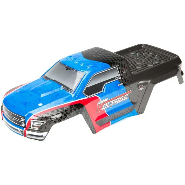 ARAC3327 Arrma Granite Voltage Mega SRS Painted Decaled Trimmed Body (Blue/Black)