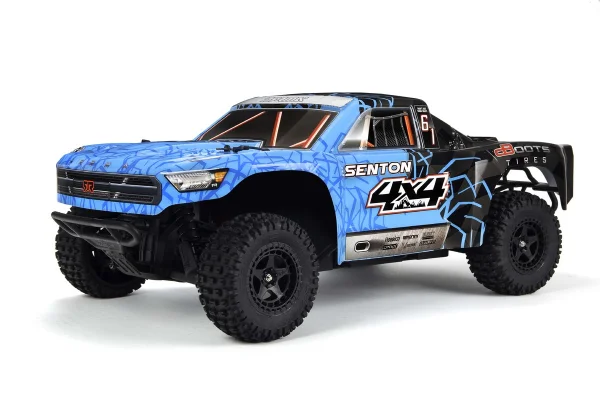 ARAC3333 Arrma Body Painted Decal Trim Blue Senton 4X4 Mega