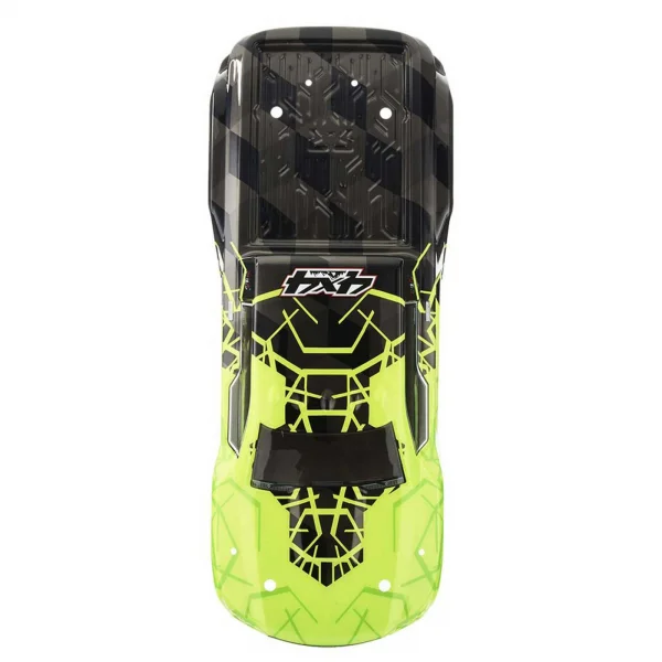 ARAC3335 Arrma Body Painted Decal Trim Green Granite 4X4 Mega