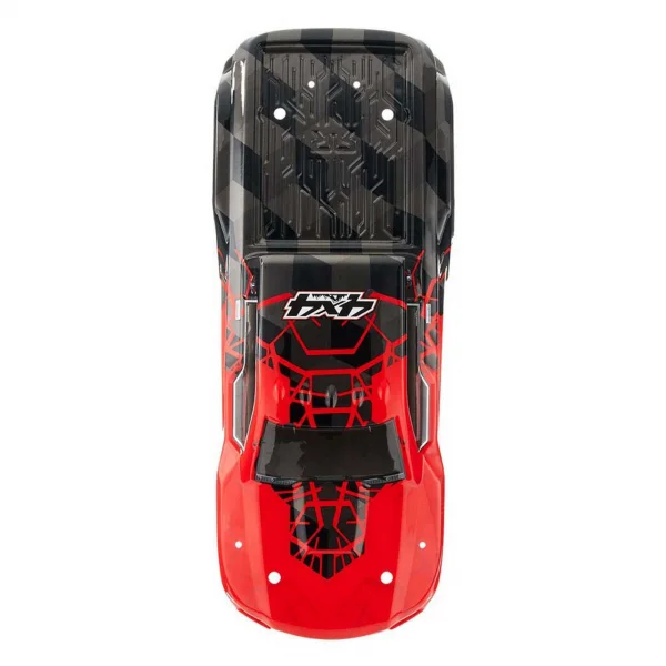 ARAC3336 Arrma Body Painted Decal Trim Red Granite 4X4 Mega