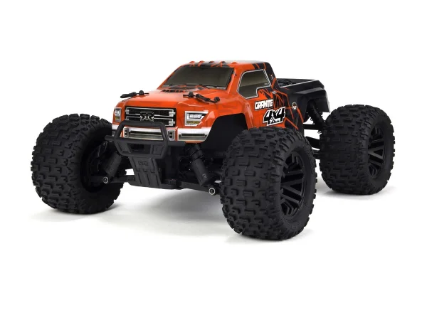 ARAC3336 Arrma Body Painted Decal Trim Red Granite 4X4 Mega